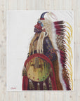 ROMAN NOSE | Throw Blanket