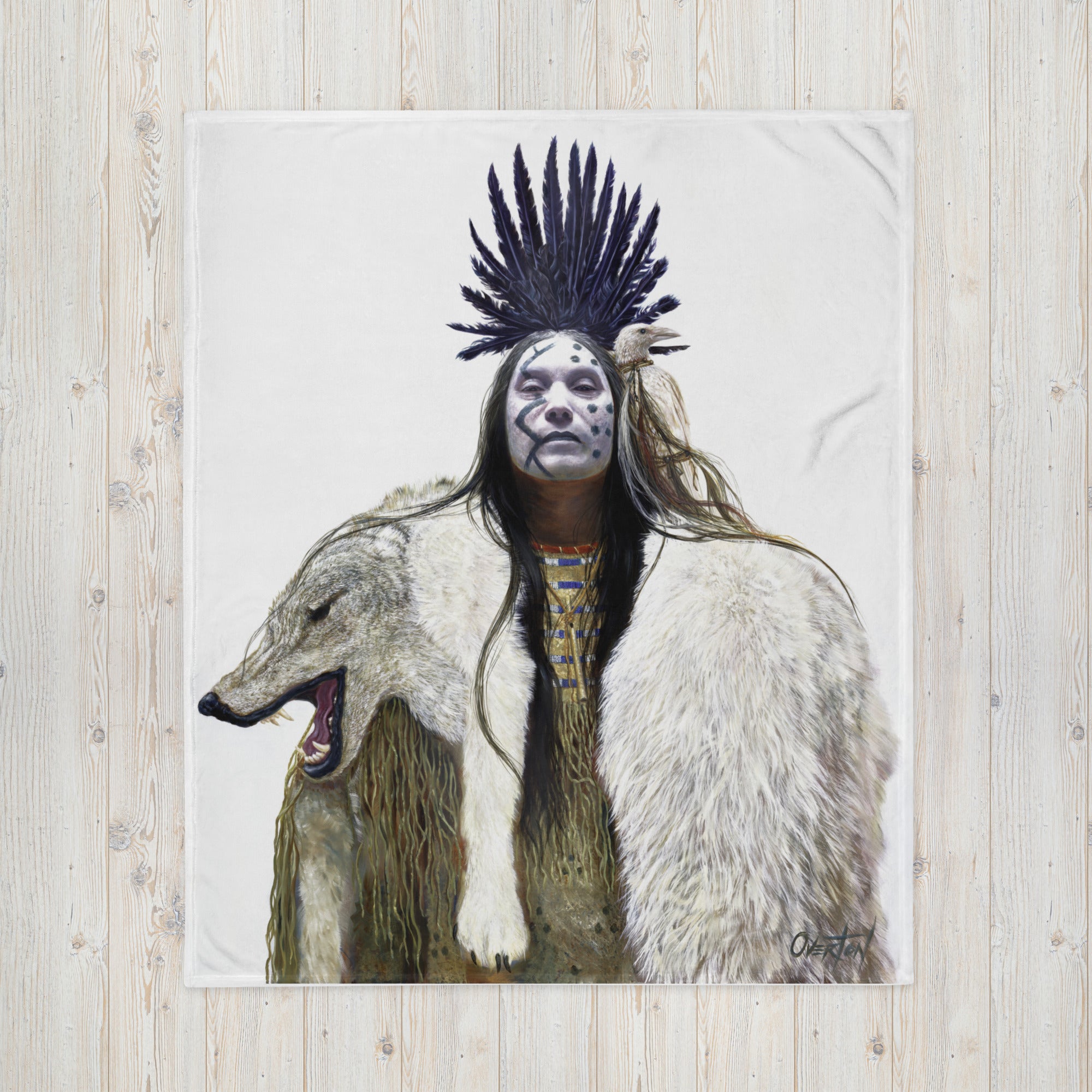 WOLF KING | Throw Blanket