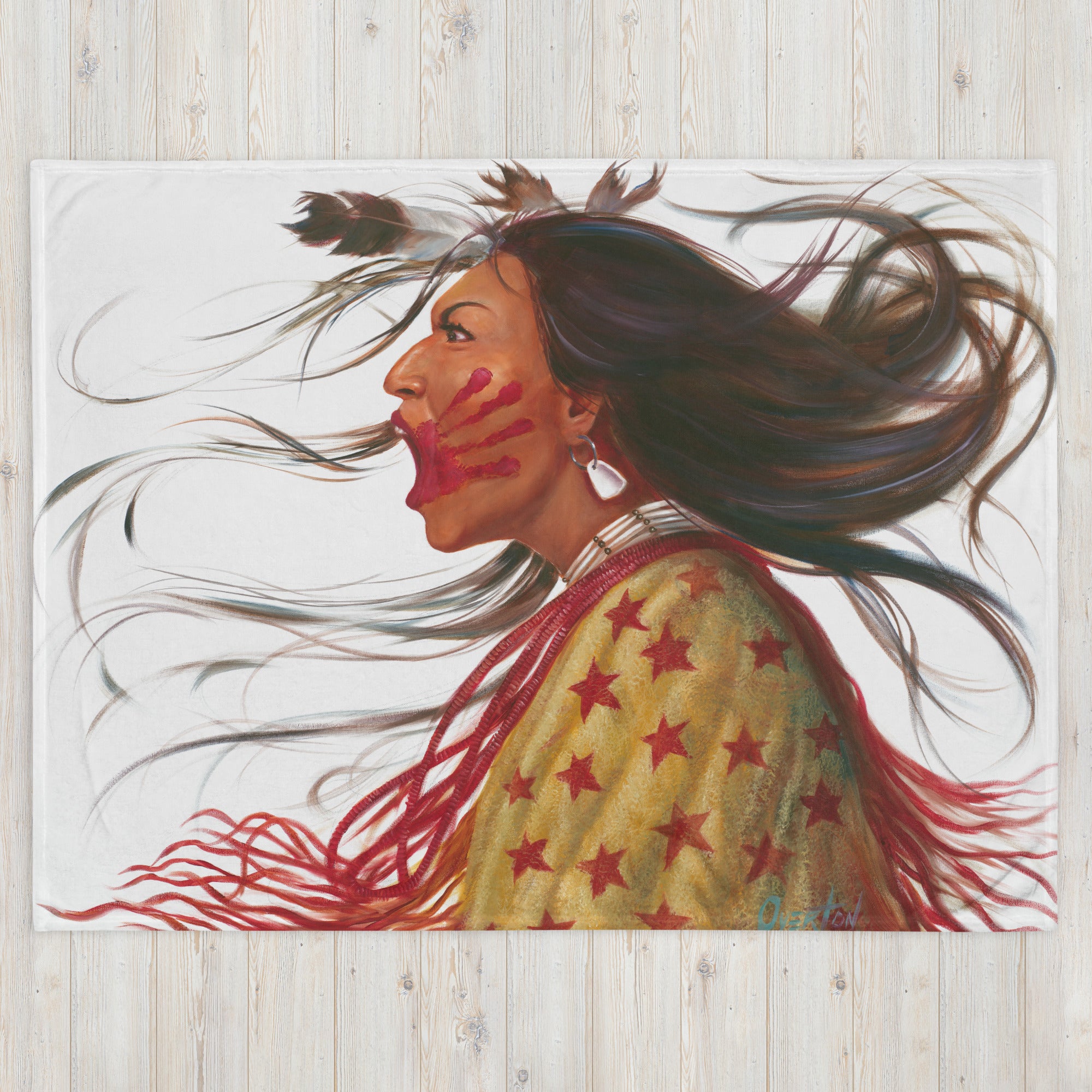 FIRE SKY | Throw Blanket