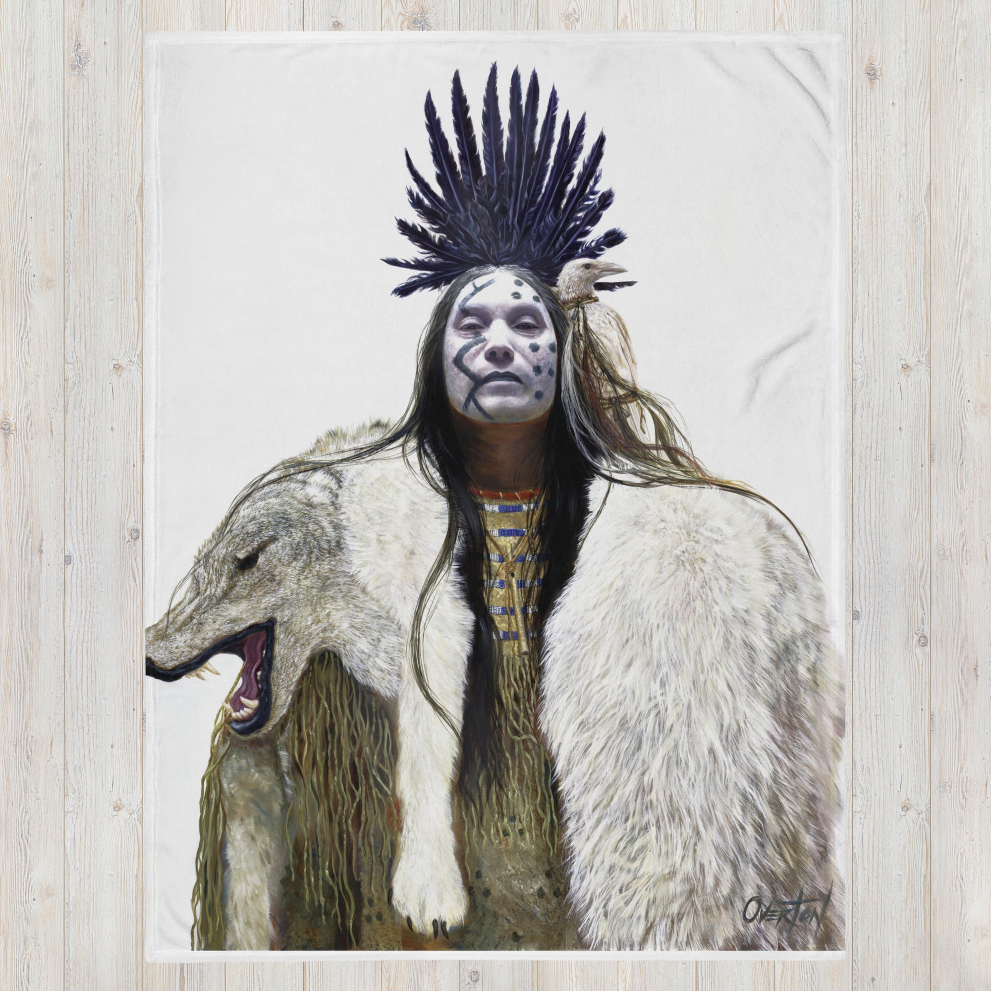 WOLF KING | Throw Blanket
