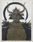 THE BLACK DRAGON SAMURAI | Throw Blanket