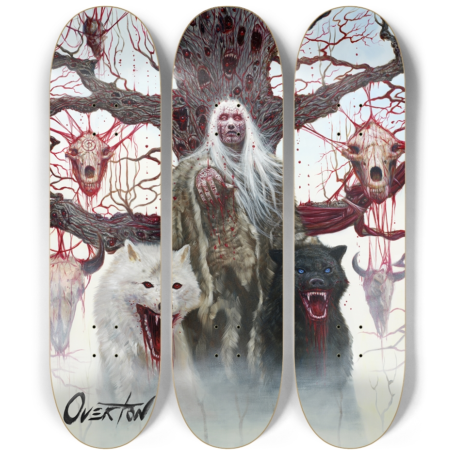 Tree of Blood and Souls Custom Skateboard Series