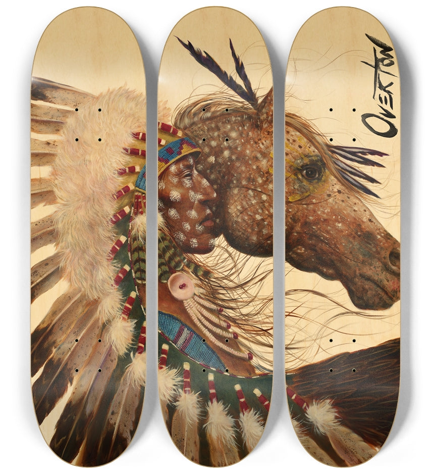 EAGLE HORSE AND CLOUD | Skateboard Series