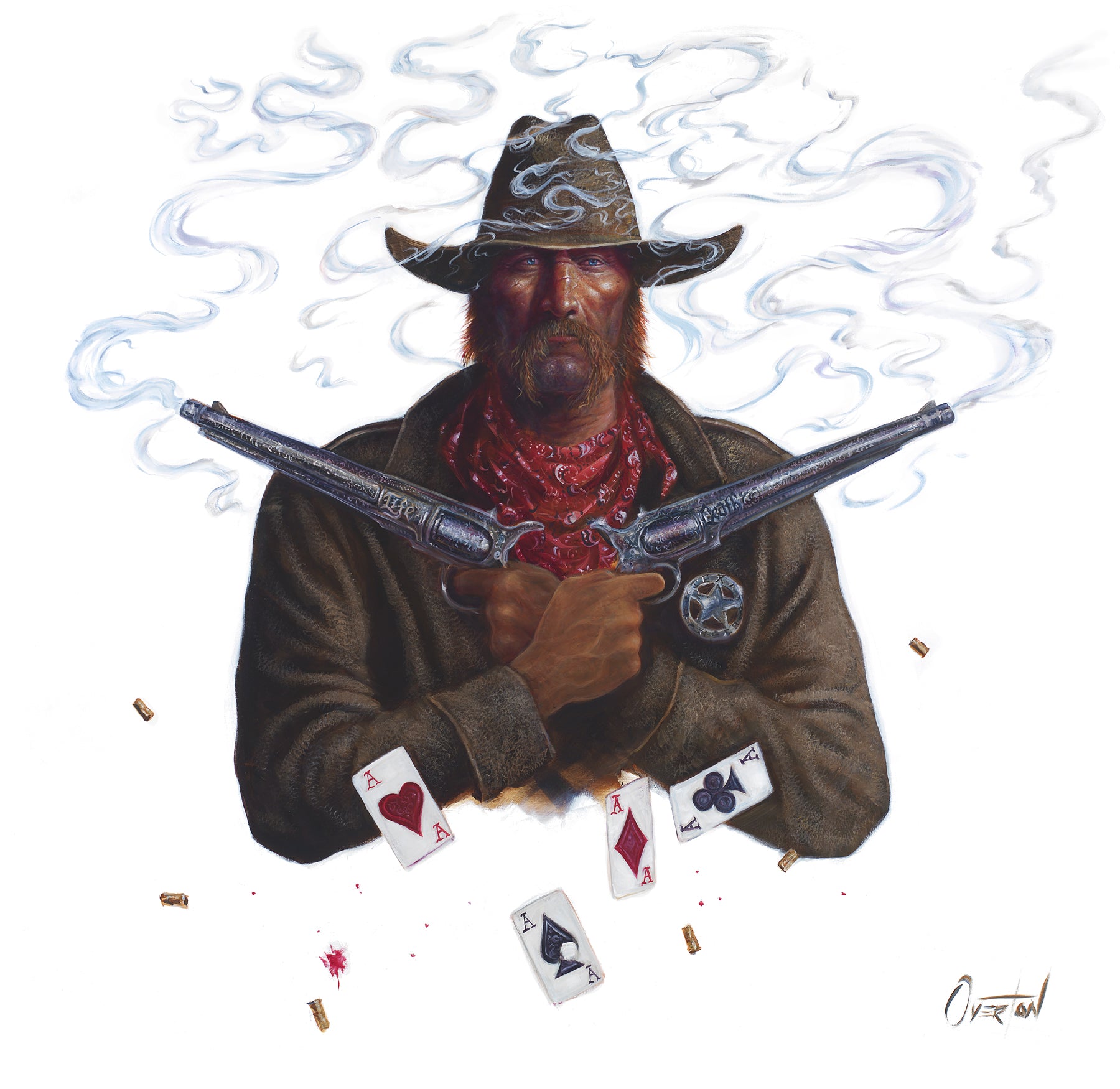 ACES HIGH | Hand Signed Print