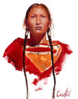 SACAGAWEA | Luxe Collection Canvas Print