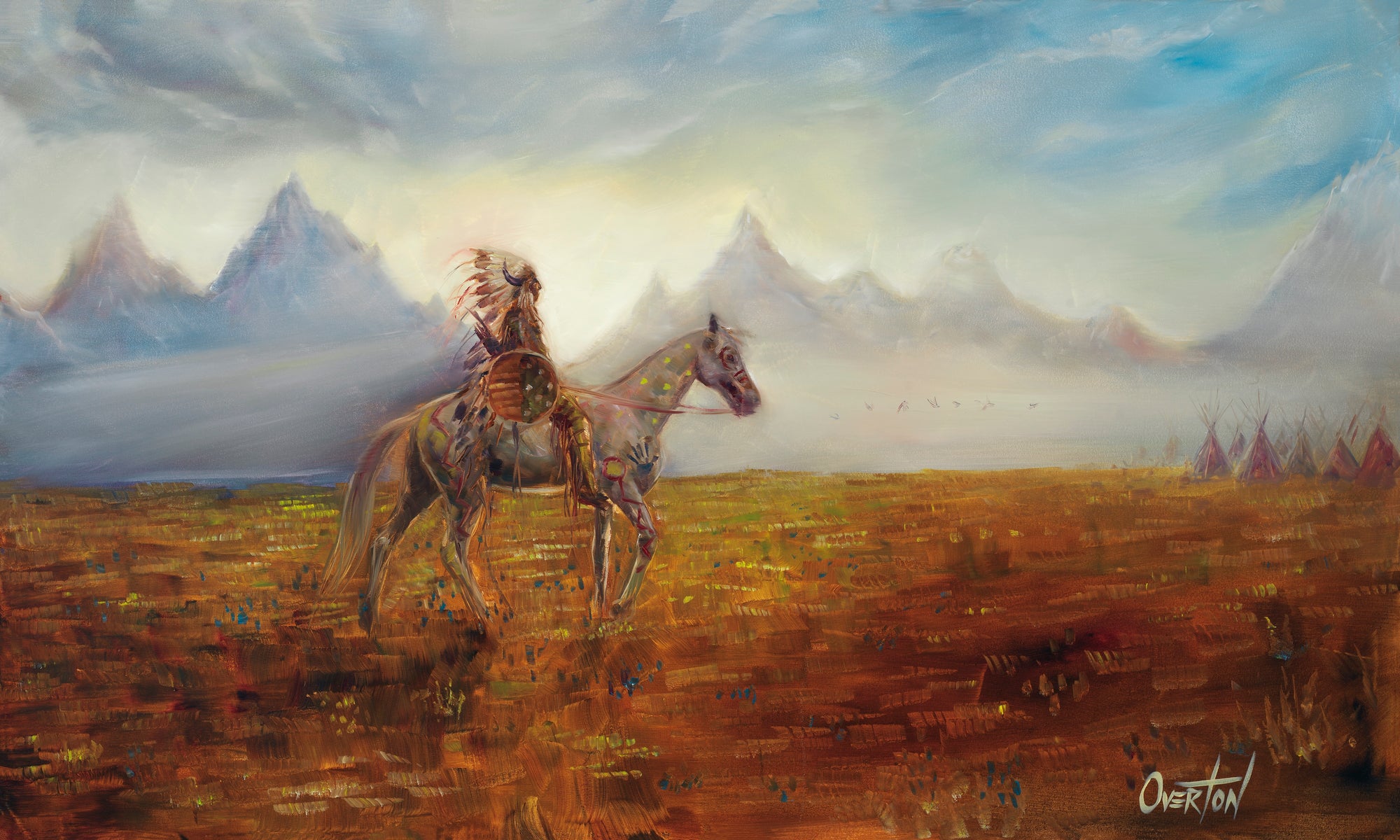 WASHAKIE RETURNS | Hand Signed Print