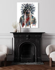 DOG SOLDIER I | Luxe Collection Canvas Print