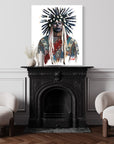 DOG SOLDIER I | Luxe Collection Canvas Print