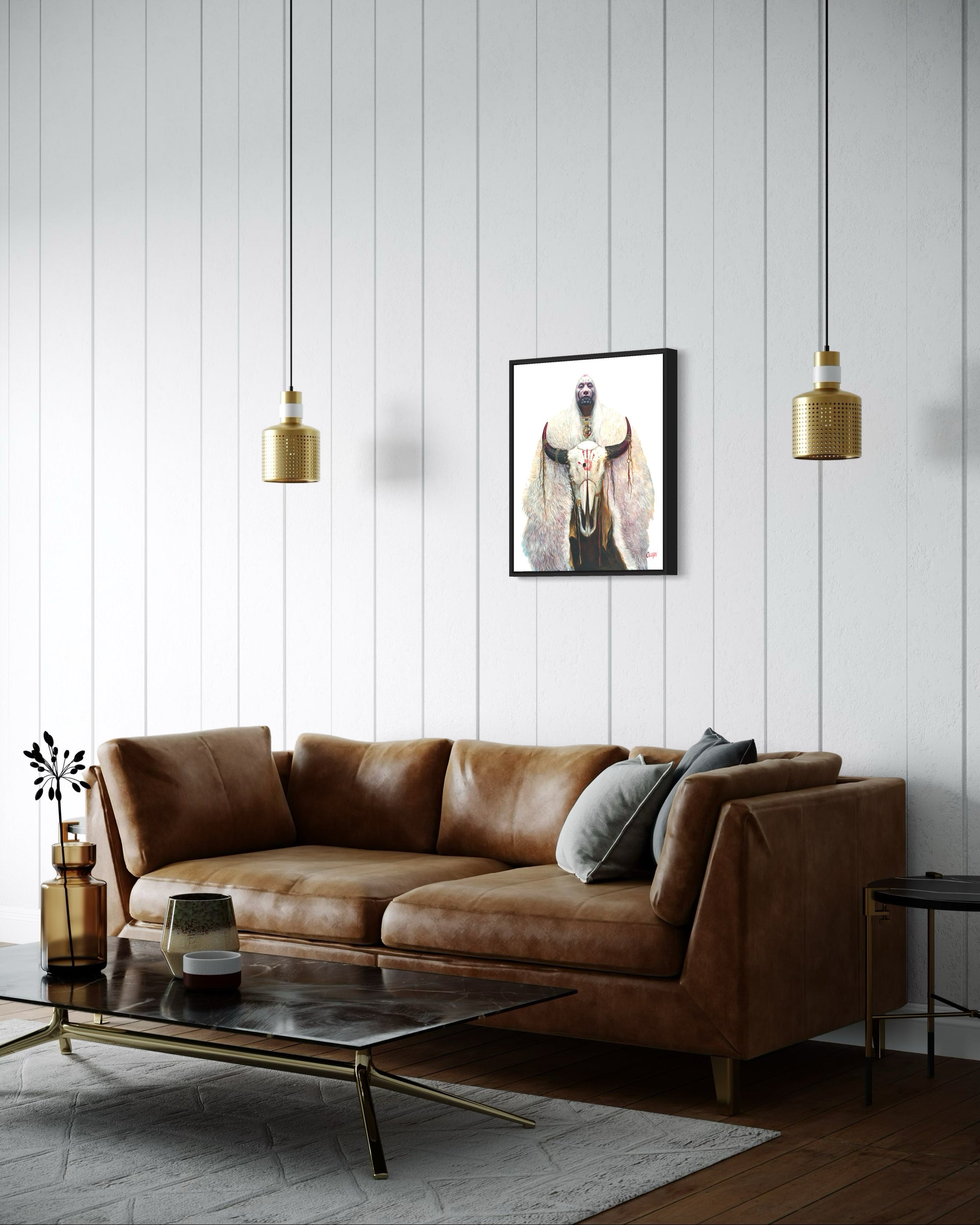 WHITE BUFFALO | Luxe Collection Canvas Print