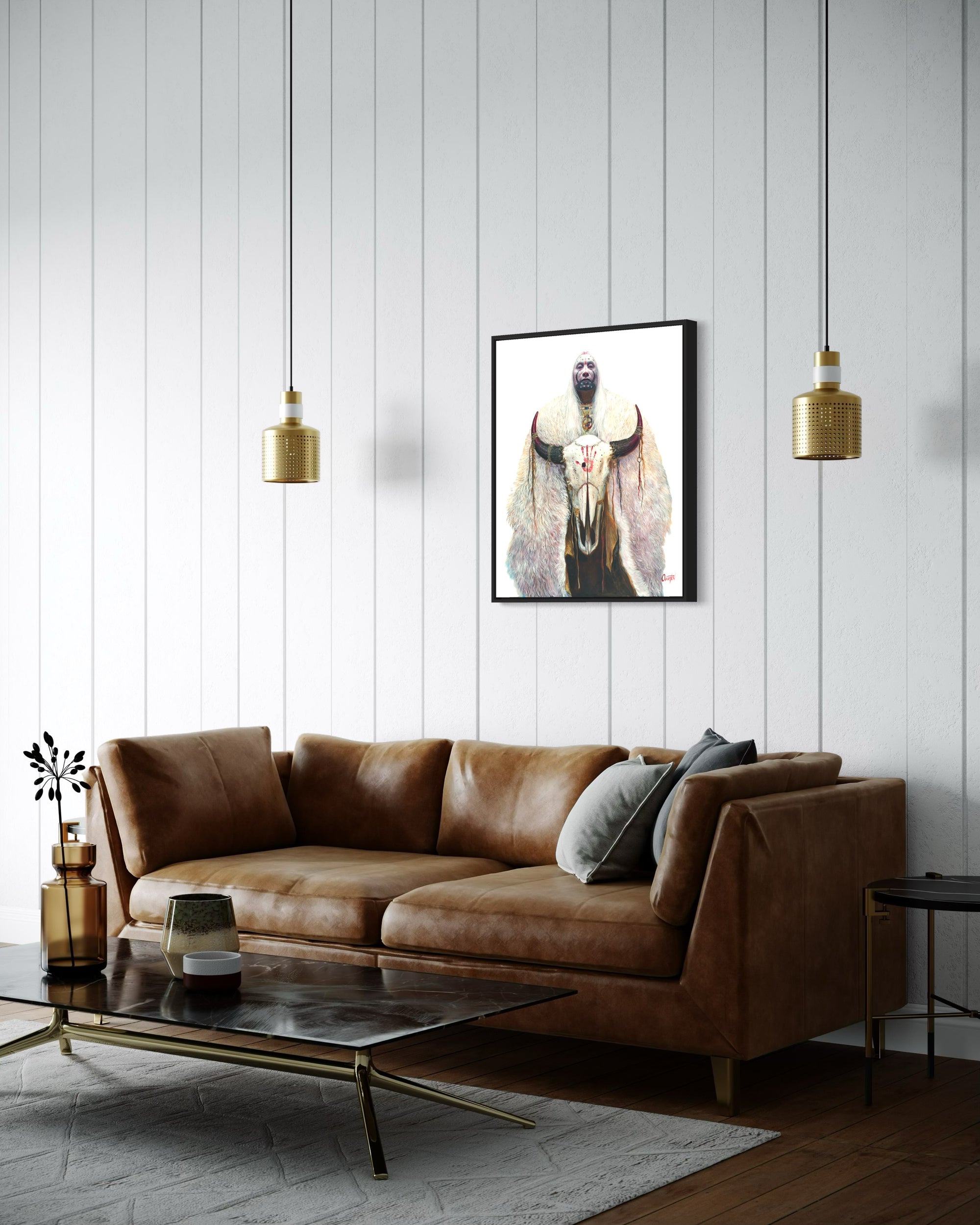 WHITE BUFFALO | Luxe Collection Canvas Print