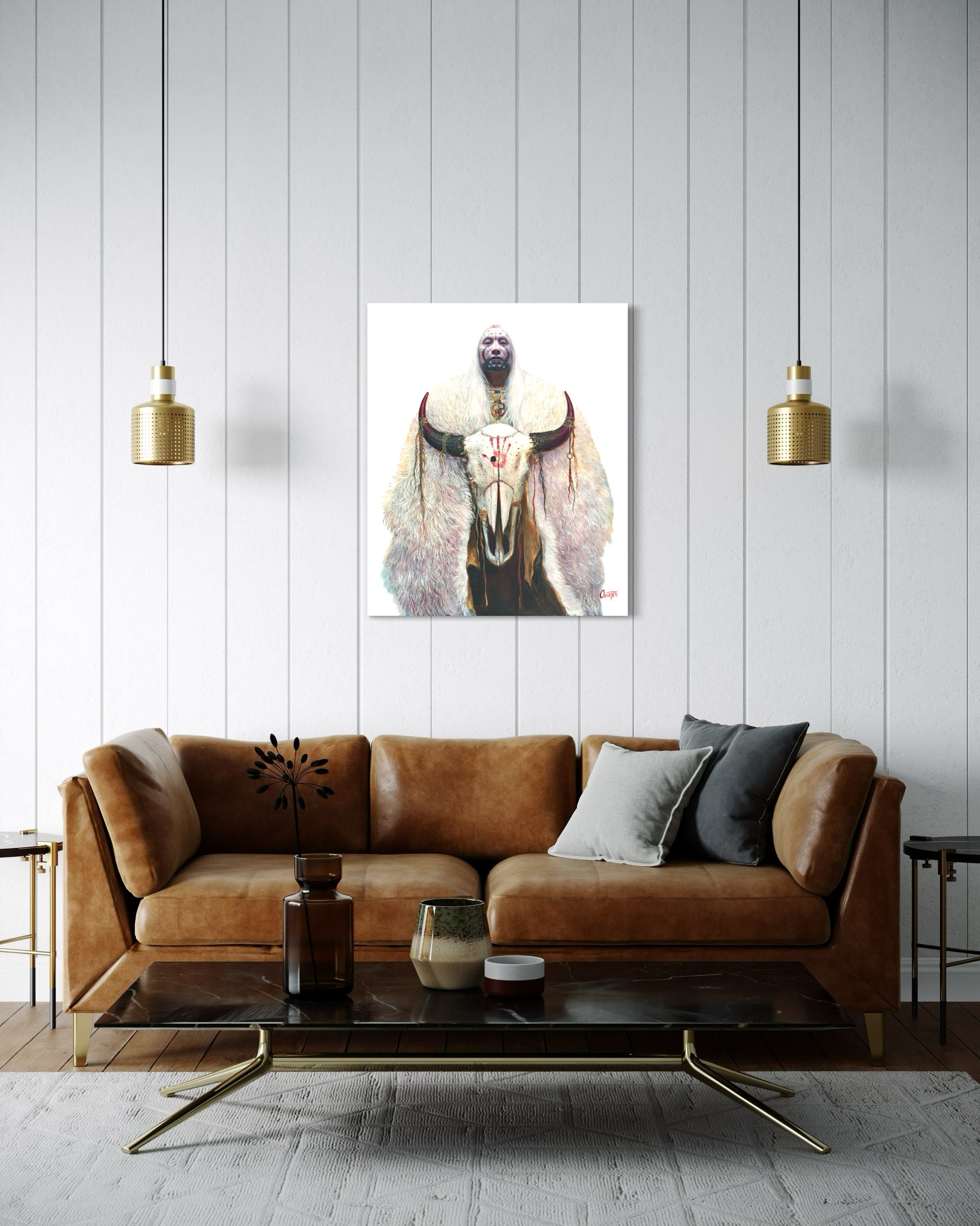 WHITE BUFFALO | Luxe Collection Canvas Print