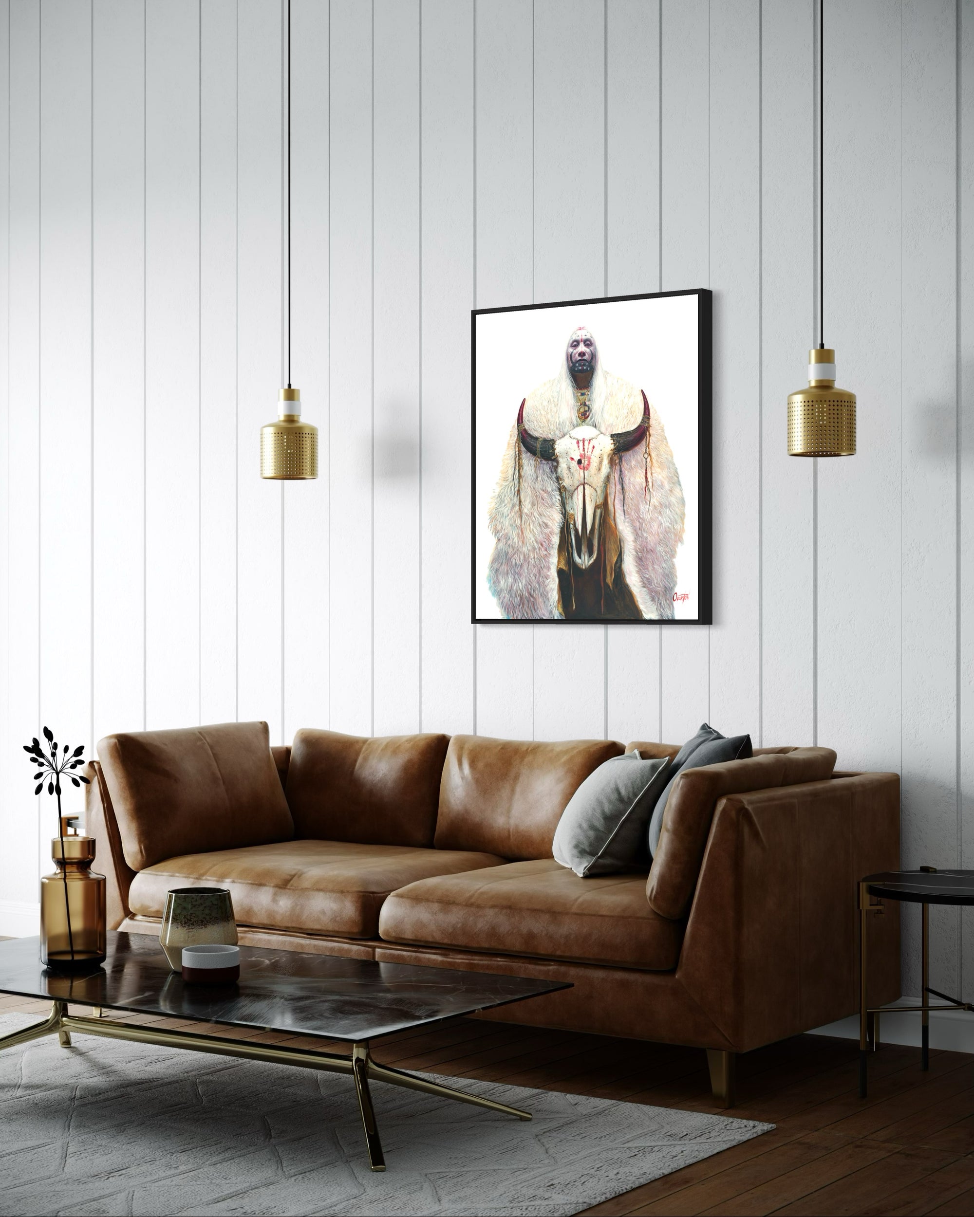 WHITE BUFFALO | Luxe Collection Canvas Print