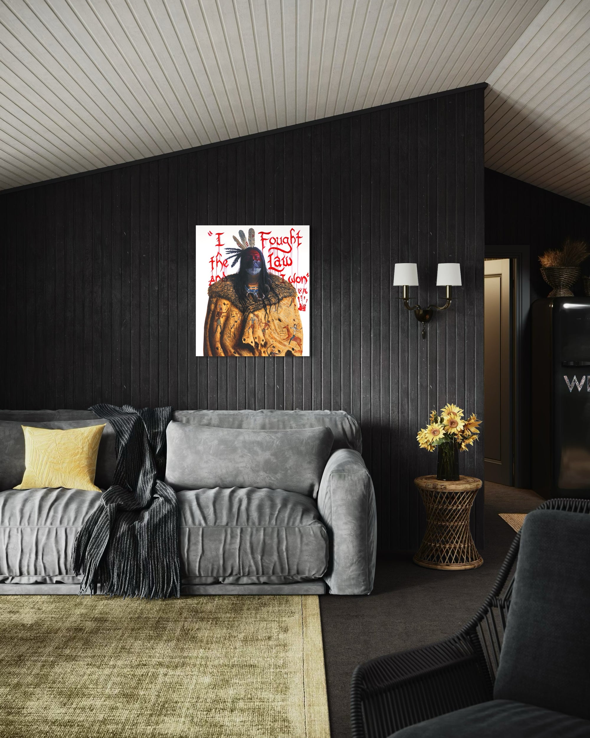 SPECIAL EDITION RAIN IN THE FACE | Luxe Collection Canvas Print