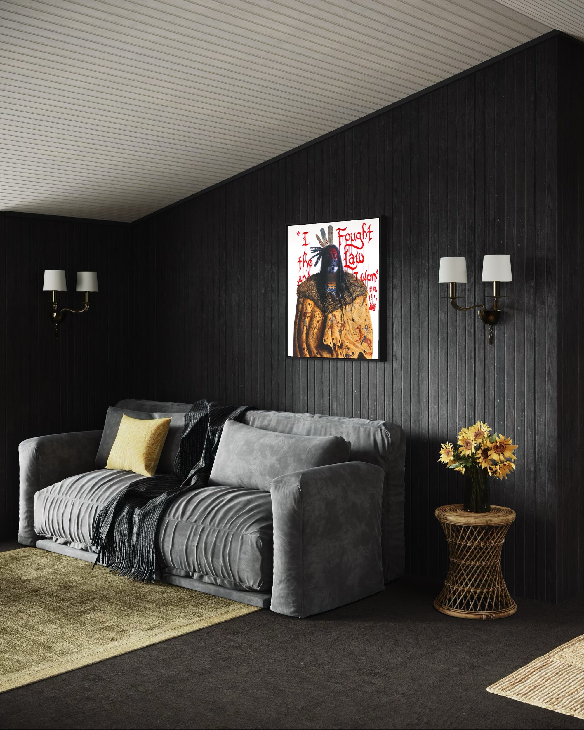 SPECIAL EDITION RAIN IN THE FACE | Luxe Collection Canvas Print