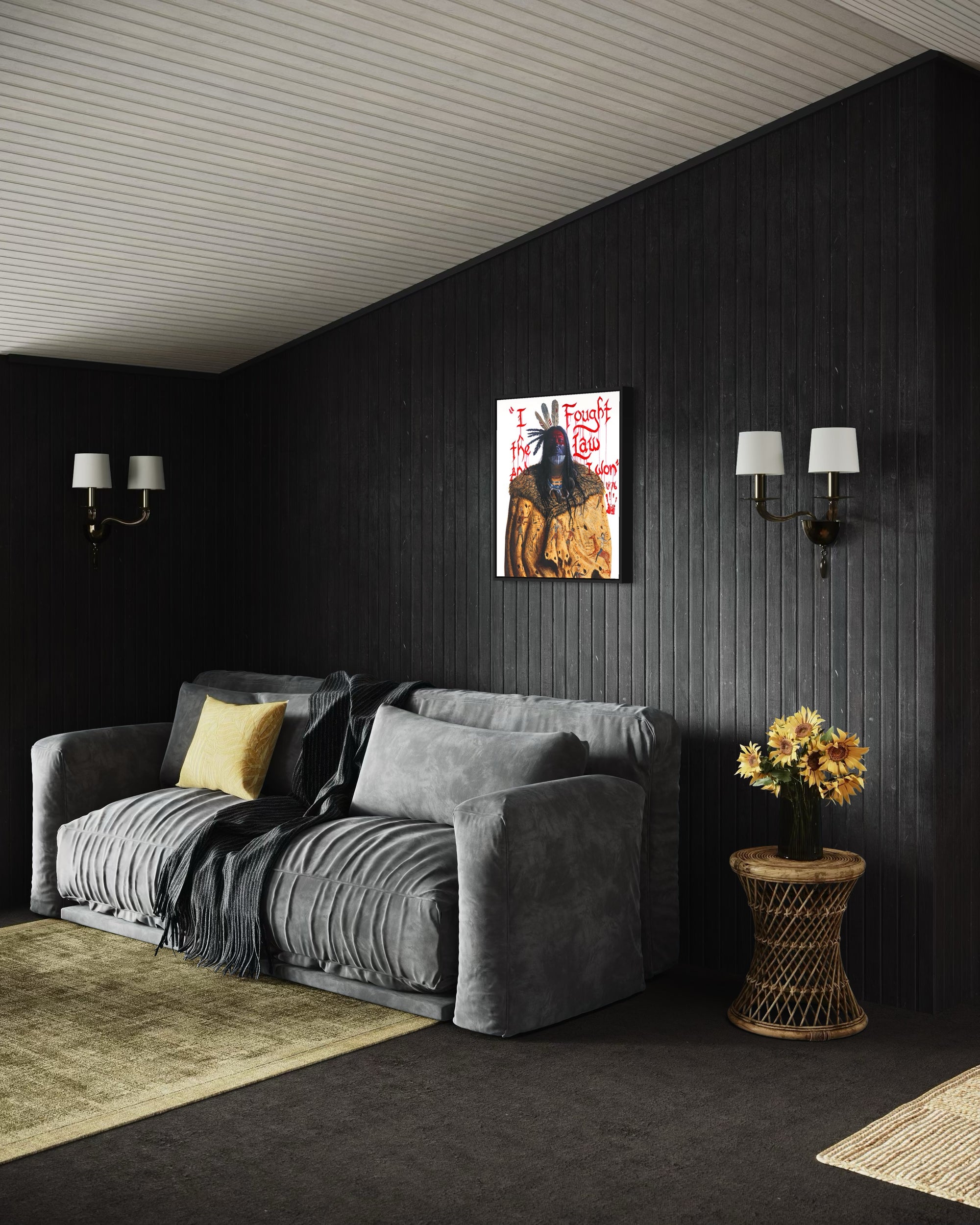 SPECIAL EDITION RAIN IN THE FACE | Luxe Collection Canvas Print