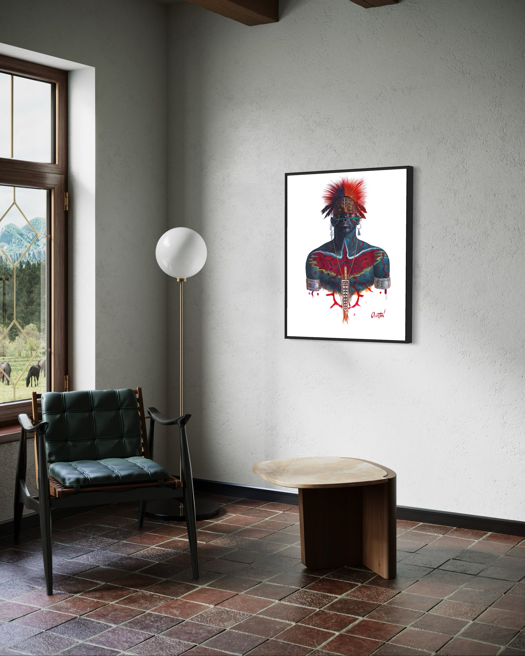 BLOOD HAWK | Luxe Collection Canvas Print