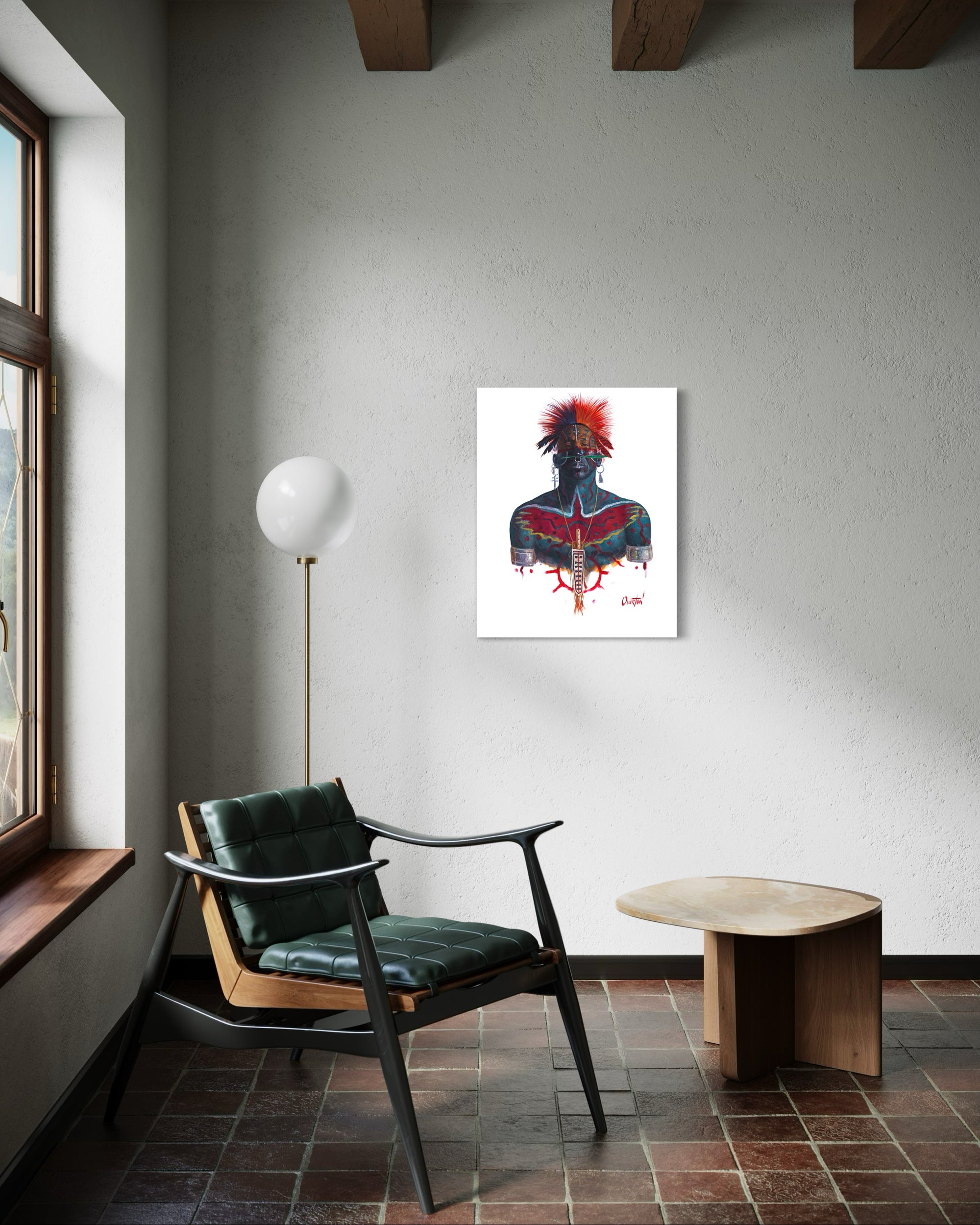 BLOOD HAWK | Luxe Collection Canvas Print