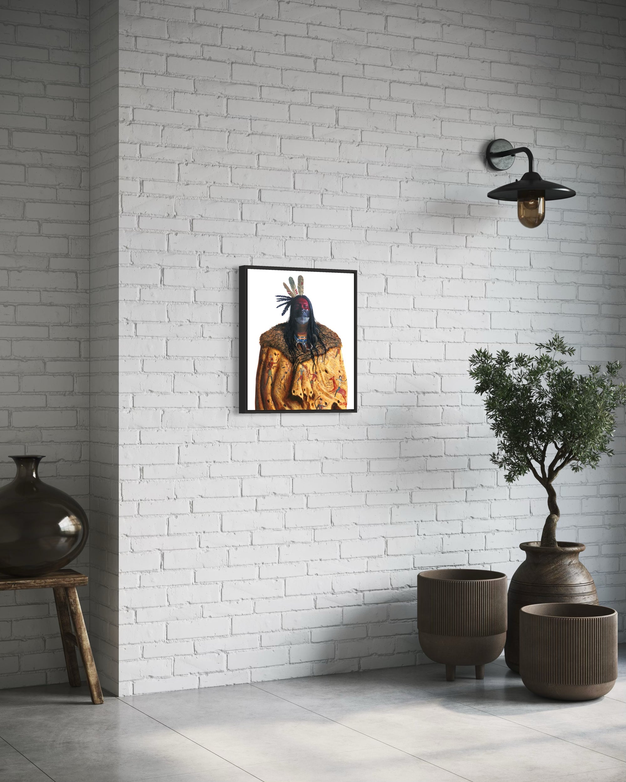 RAIN IN THE FACE | Luxe Collection Canvas Print
