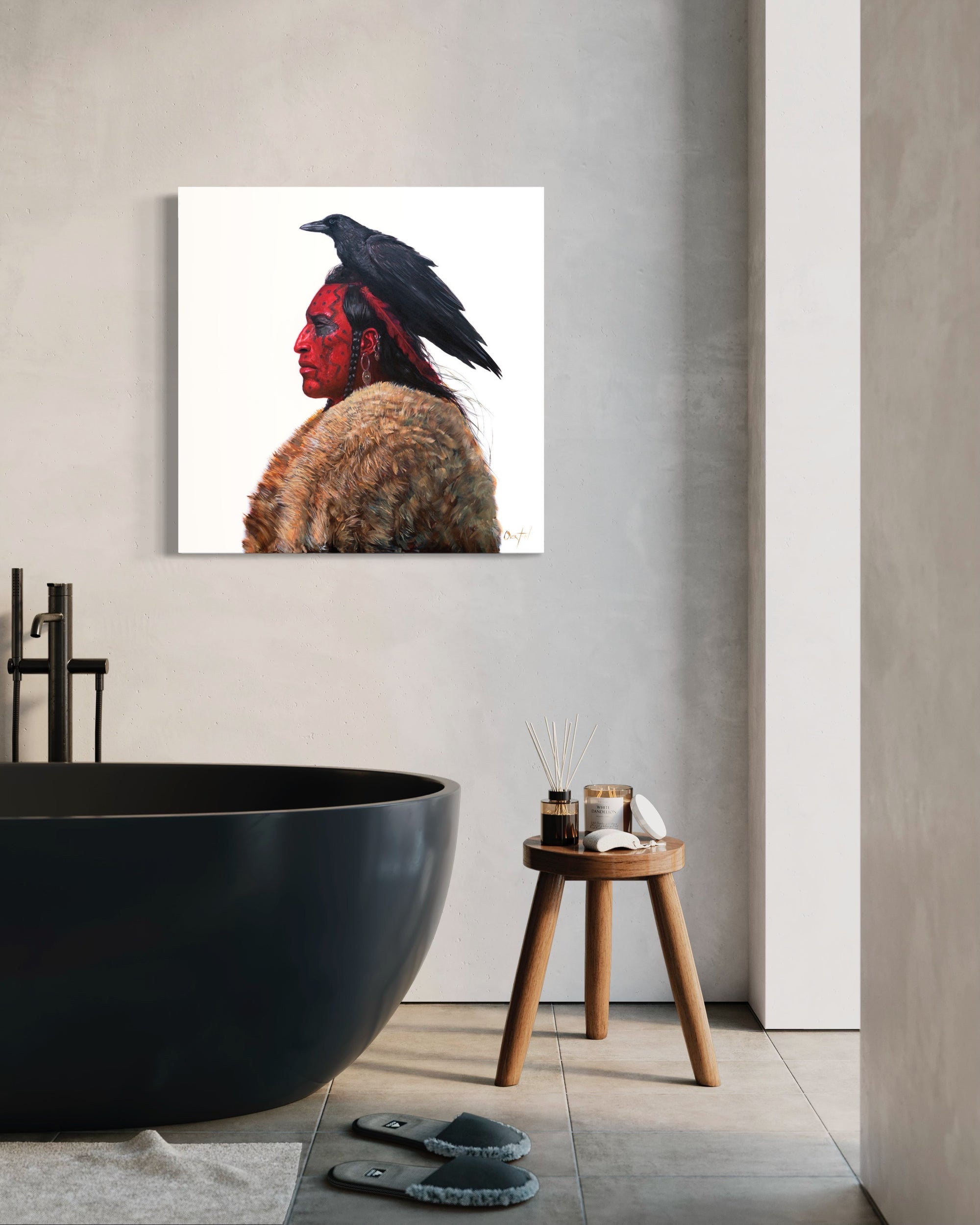 BLOOD RAVEN | Luxe Collection Canvas Print