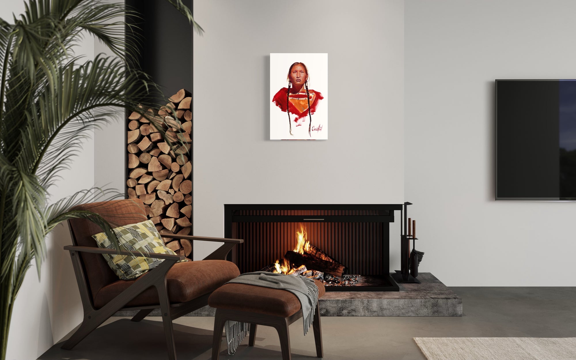 SACAGAWEA | Luxe Collection Canvas Print