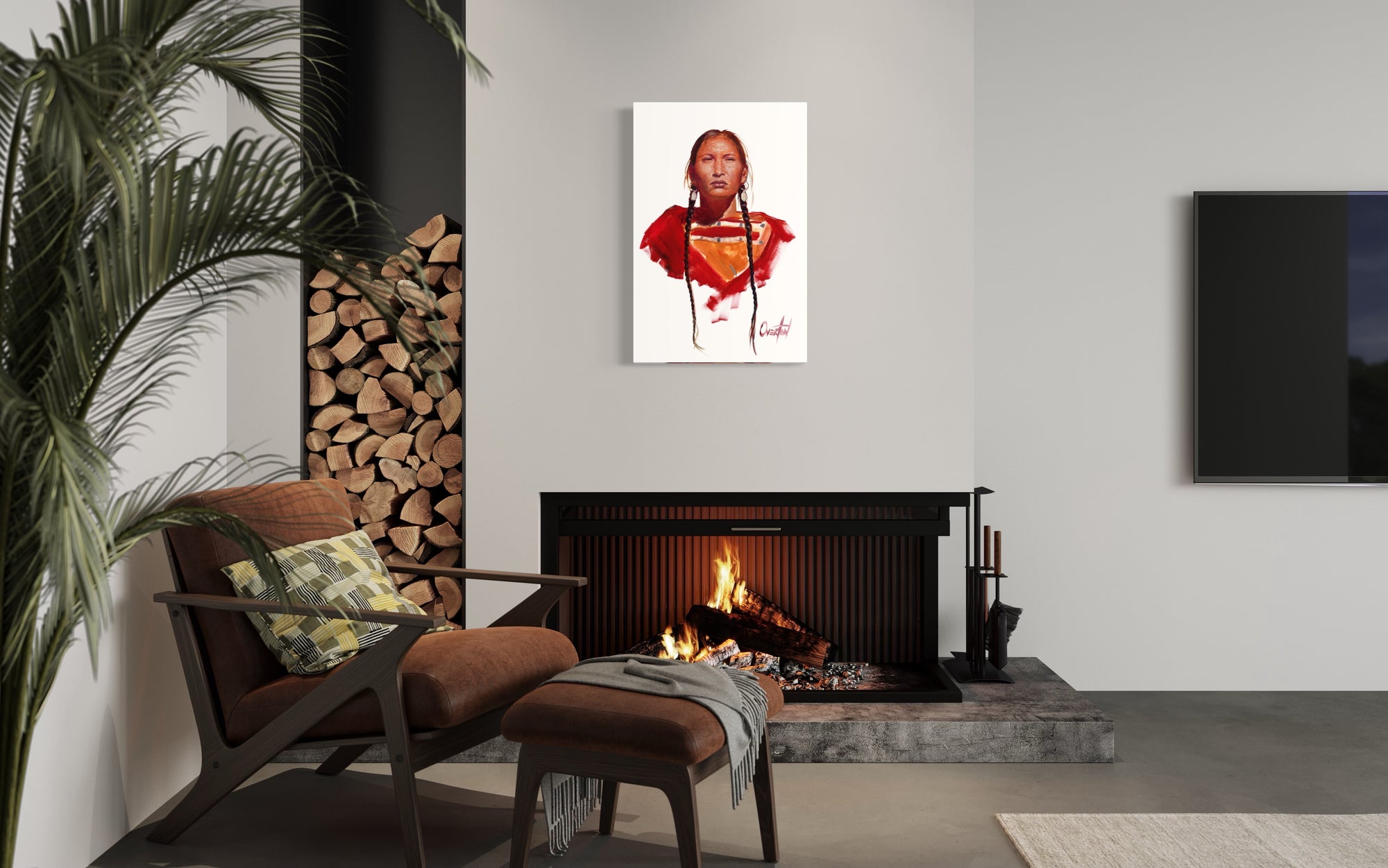 SACAGAWEA | Luxe Collection Canvas Print