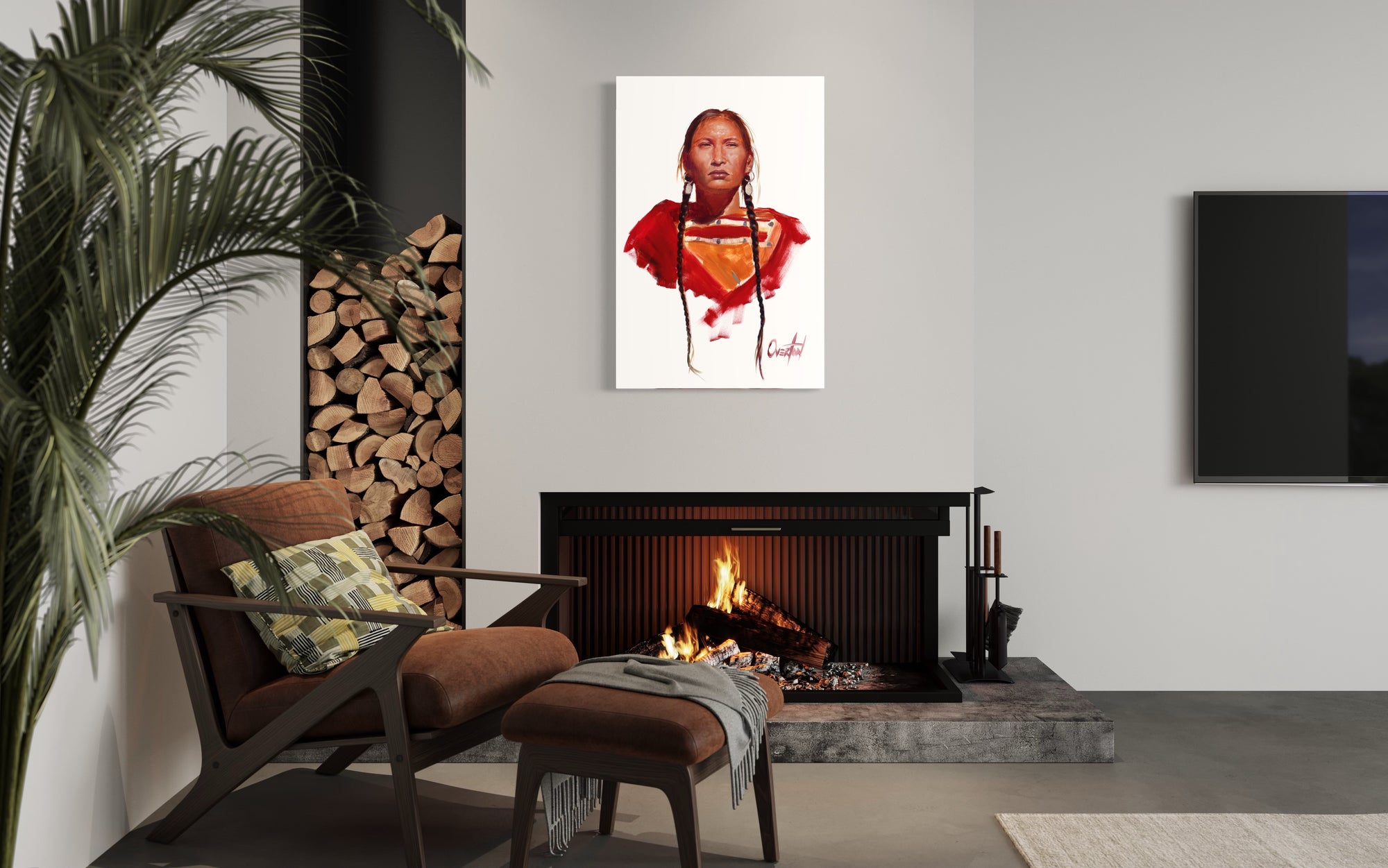 SACAGAWEA | Luxe Collection Canvas Print