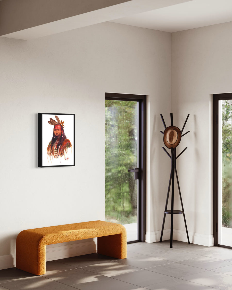 BRINGS DOWN THE SUN | Luxe Collection Canvas Print
