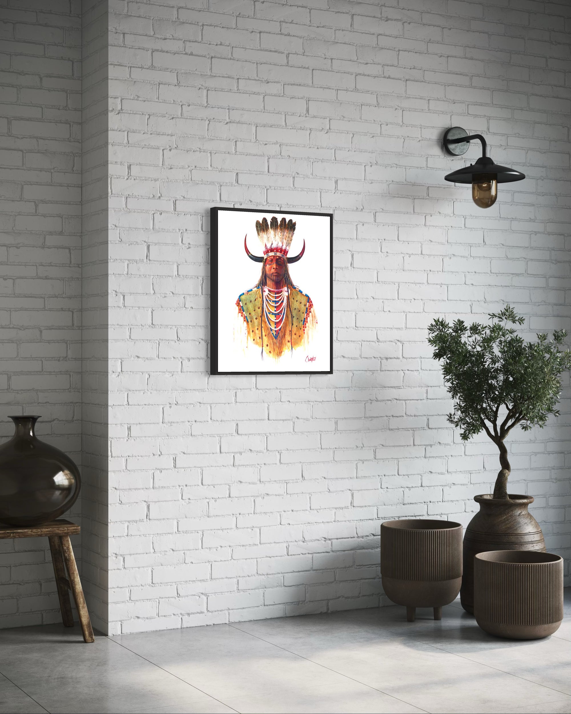 BRINGS DOWN THE MOUNTAIN | Luxe Collection Canvas Print