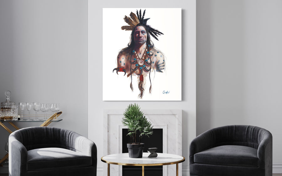 CROW HORSE | Luxe Collection Canvas Print