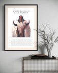 WHITE BUFFALO CALF WOMAN |  Museum Print