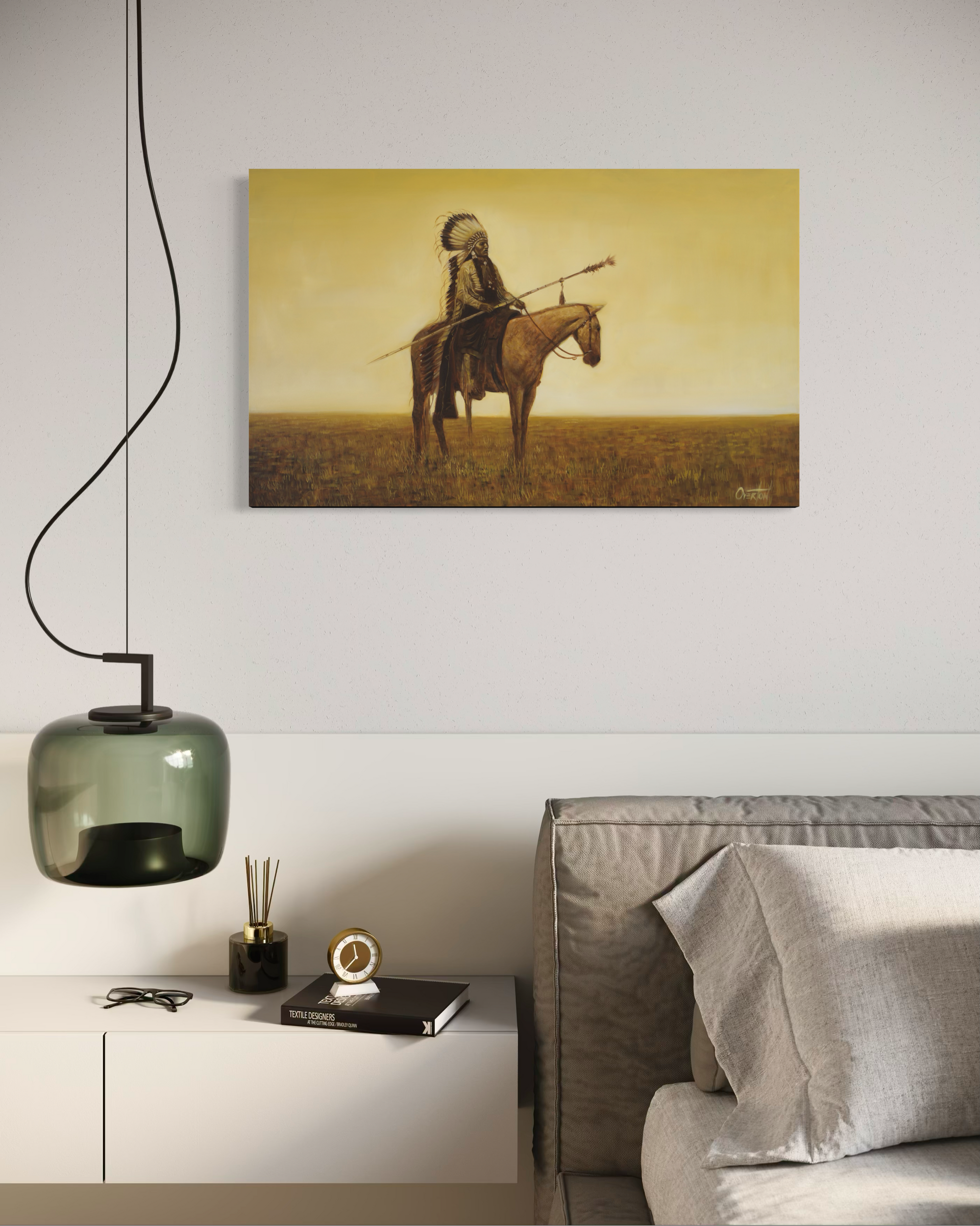 QUANNAH PARKER LORD OF THE SOUTHERN PLANES | Luxe Collection Canvas Print