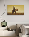 QUANNAH PARKER LORD OF THE SOUTHERN PLANES | Luxe Collection Canvas Print