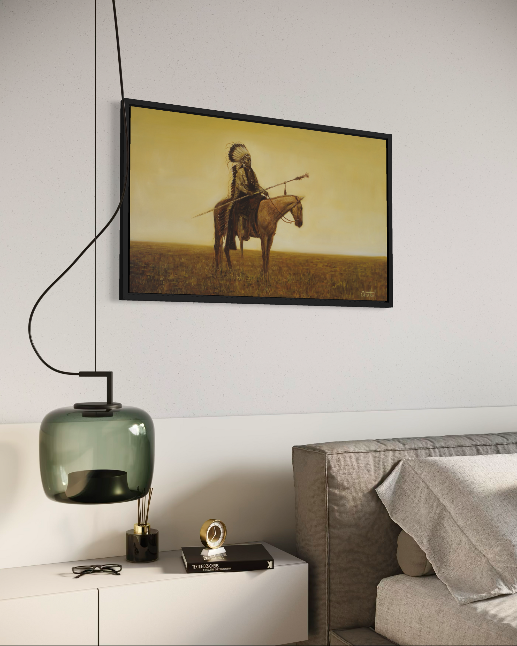QUANNAH PARKER LORD OF THE SOUTHERN PLANES | Luxe Collection Canvas Print