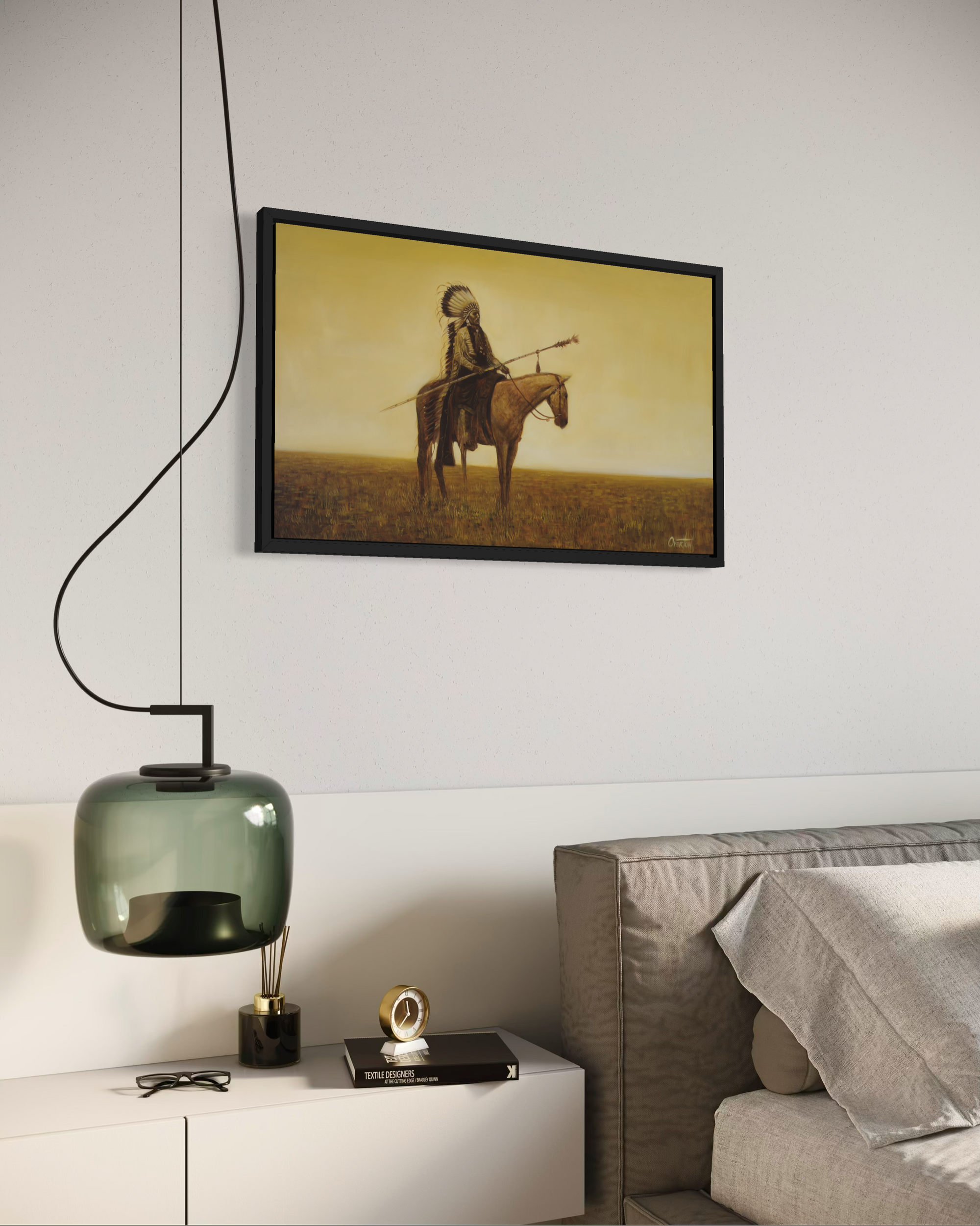 QUANNAH PARKER LORD OF THE SOUTHERN PLANES | Luxe Collection Canvas Print