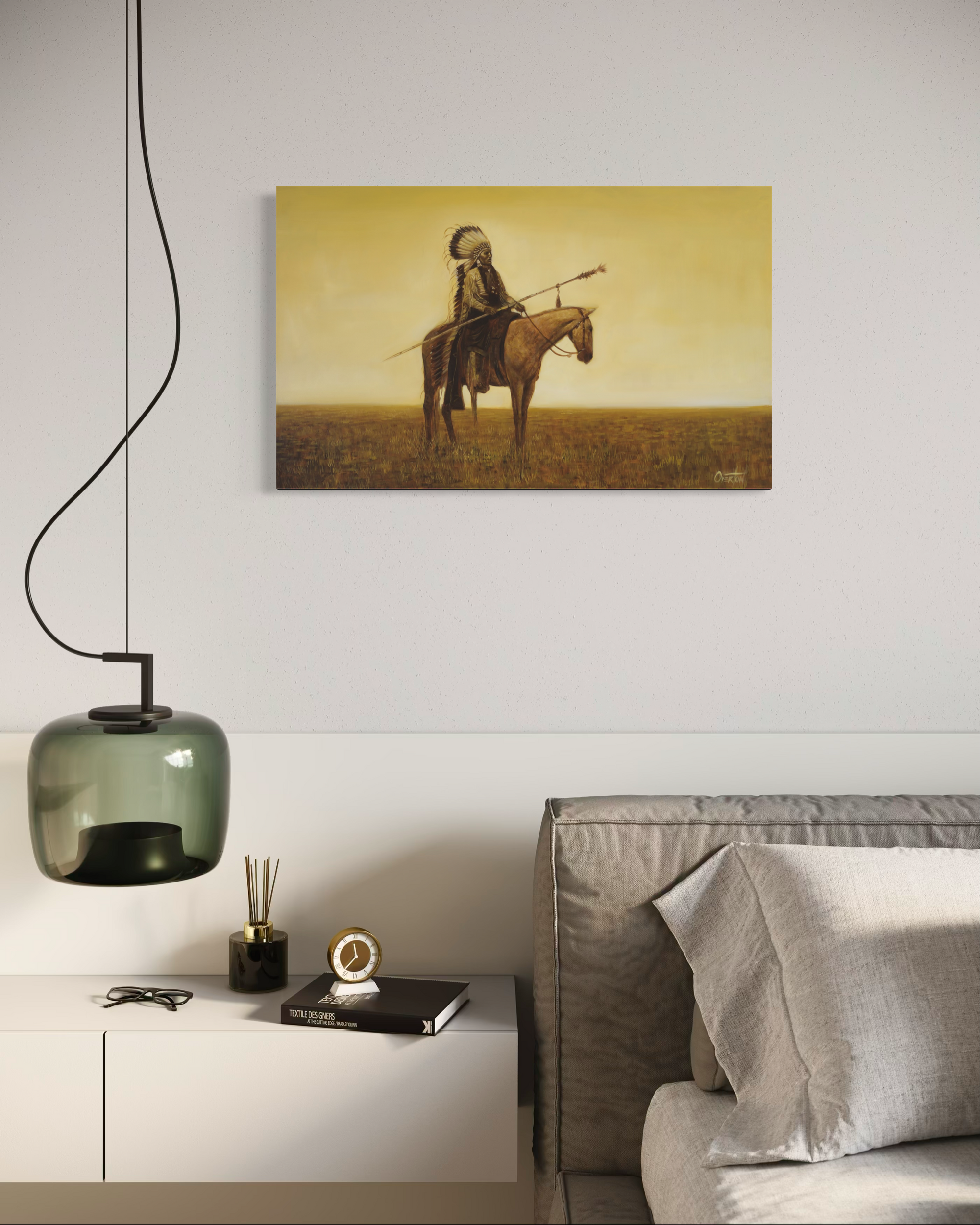 QUANNAH PARKER LORD OF THE SOUTHERN PLANES | Luxe Collection Canvas Print