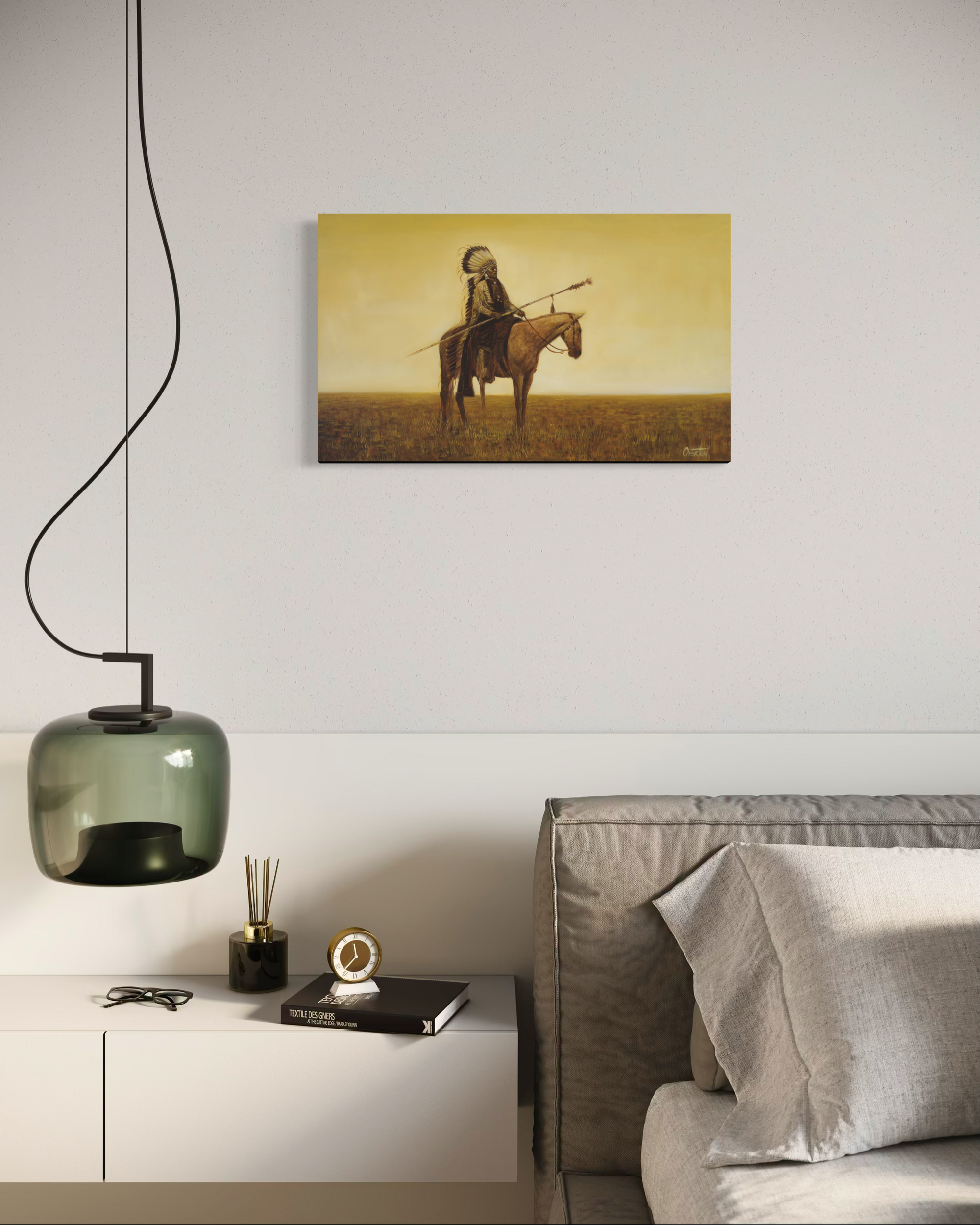 QUANNAH PARKER LORD OF THE SOUTHERN PLANES | Luxe Collection Canvas Print