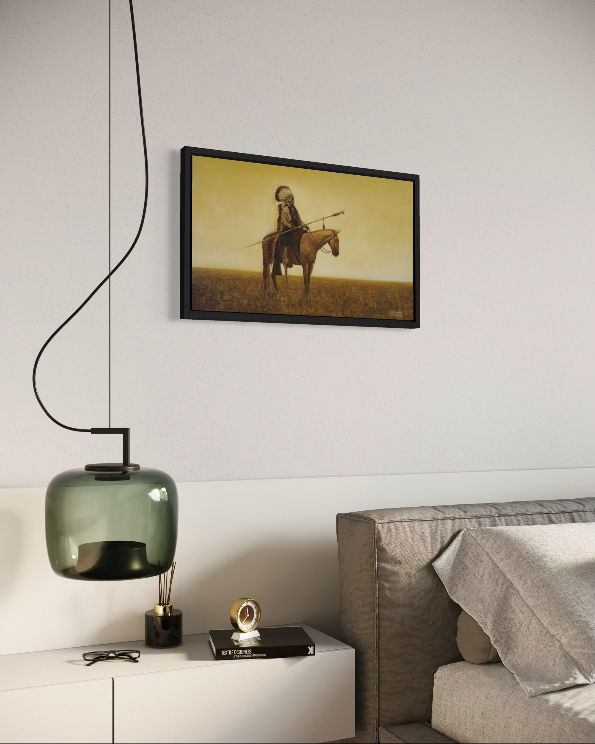 QUANNAH PARKER LORD OF THE SOUTHERN PLANES | Luxe Collection Canvas Print