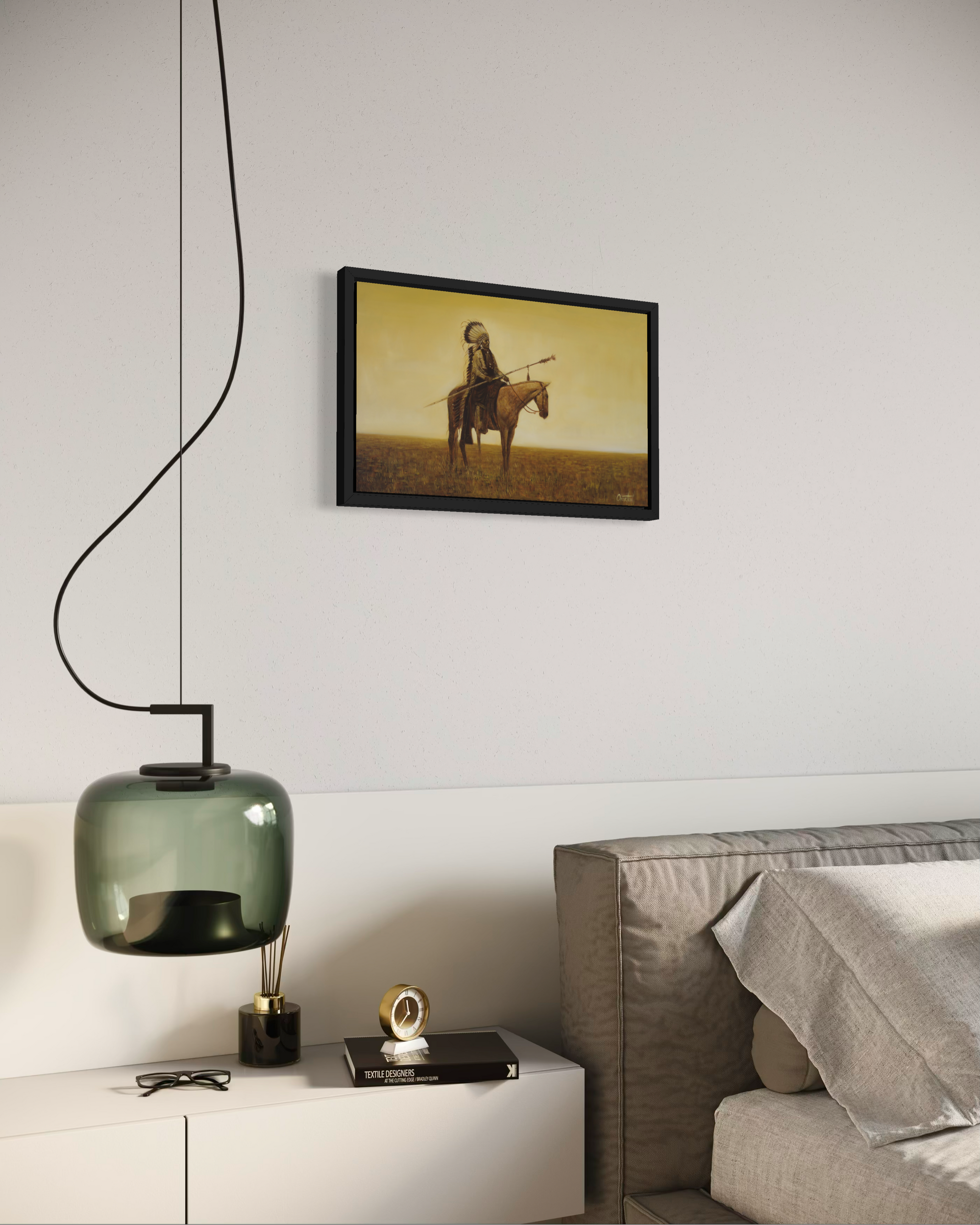 QUANNAH PARKER LORD OF THE SOUTHERN PLANES | Luxe Collection Canvas Print