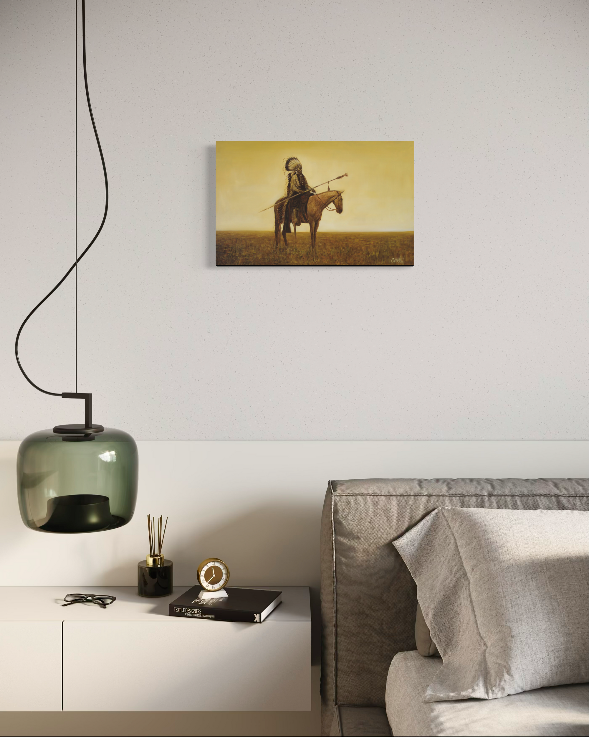 QUANNAH PARKER LORD OF THE SOUTHERN PLANES | Luxe Collection Canvas Print