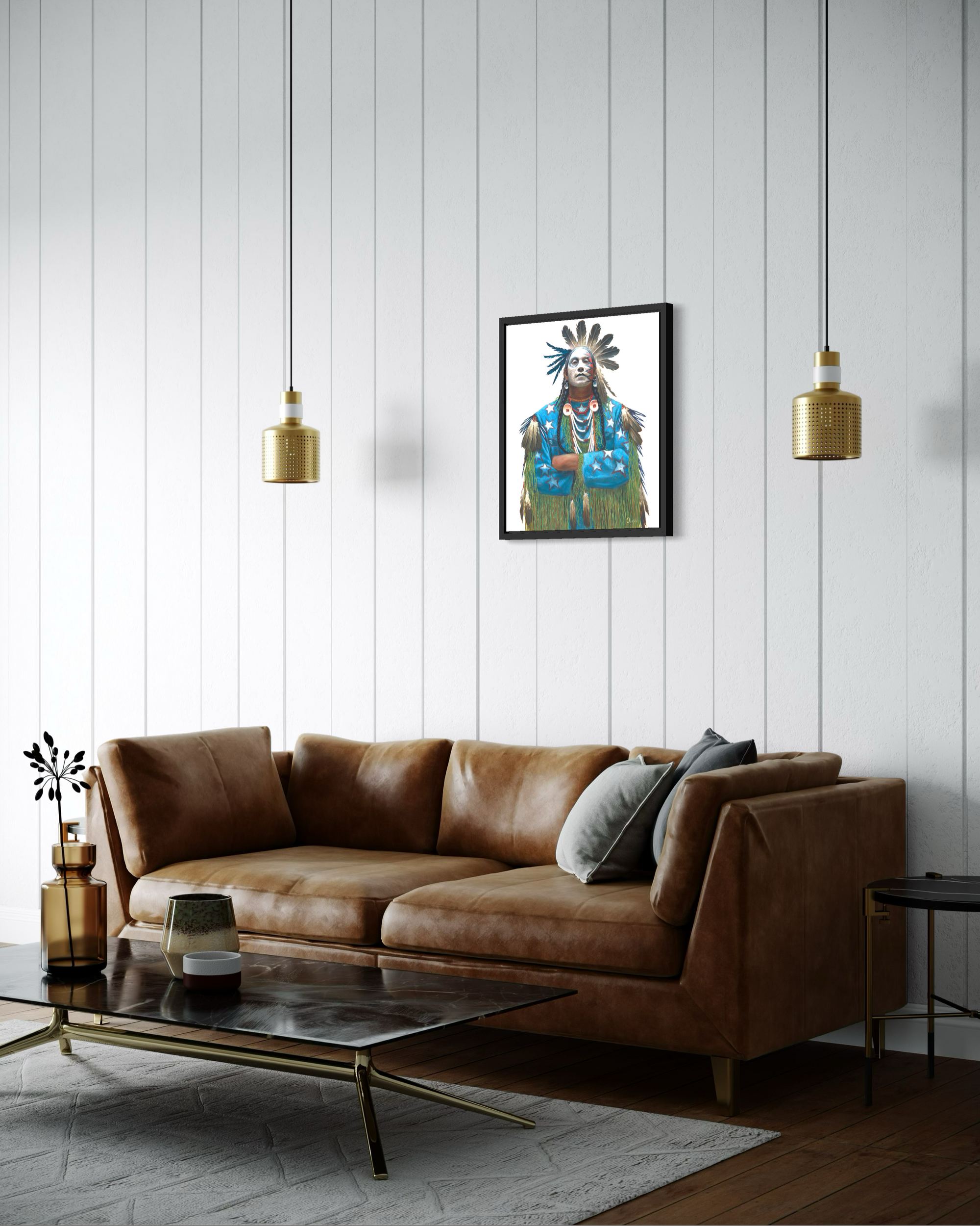 CROW'S GHOST | Luxe Collection Canvas Print