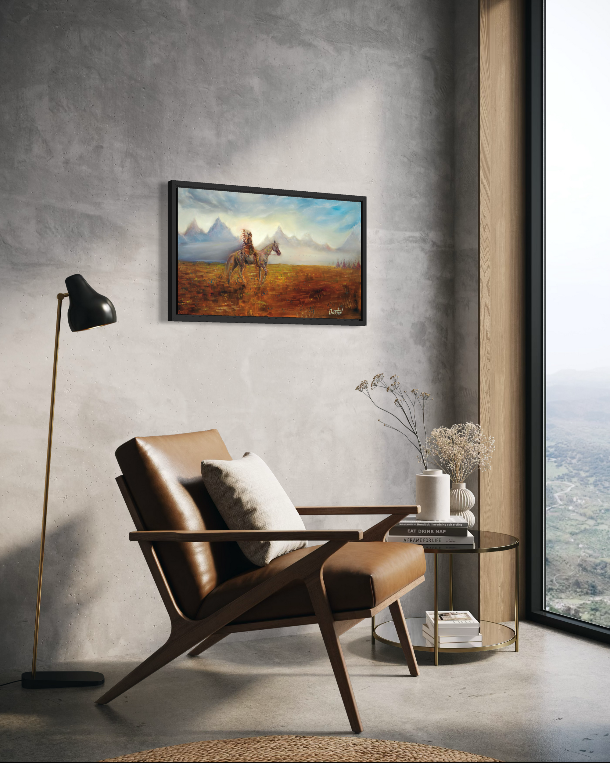 WASHAKIE RETURNS | Luxe Collection Canvas Print