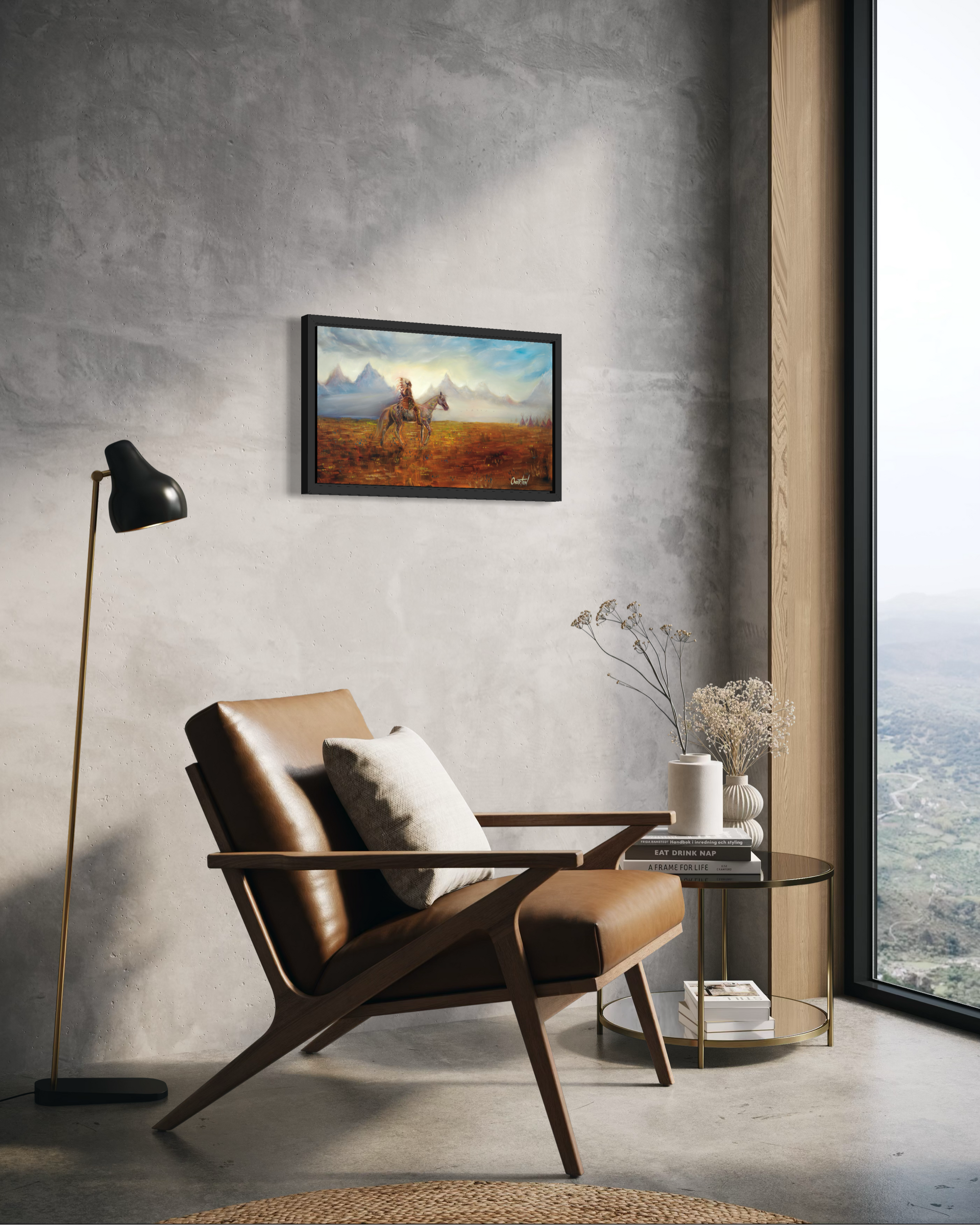 WASHAKIE RETURNS | Luxe Collection Canvas Print