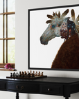 EAGLE AND HAIL | Luxe Collection Canvas Print