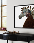 EAGLE AND HAIL | Luxe Collection Canvas Print