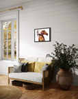 AMERICAN HORSE GOES TO WAR | Luxe Collection Canvas Print