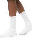 OVERTON | Signature Embroidered Socks