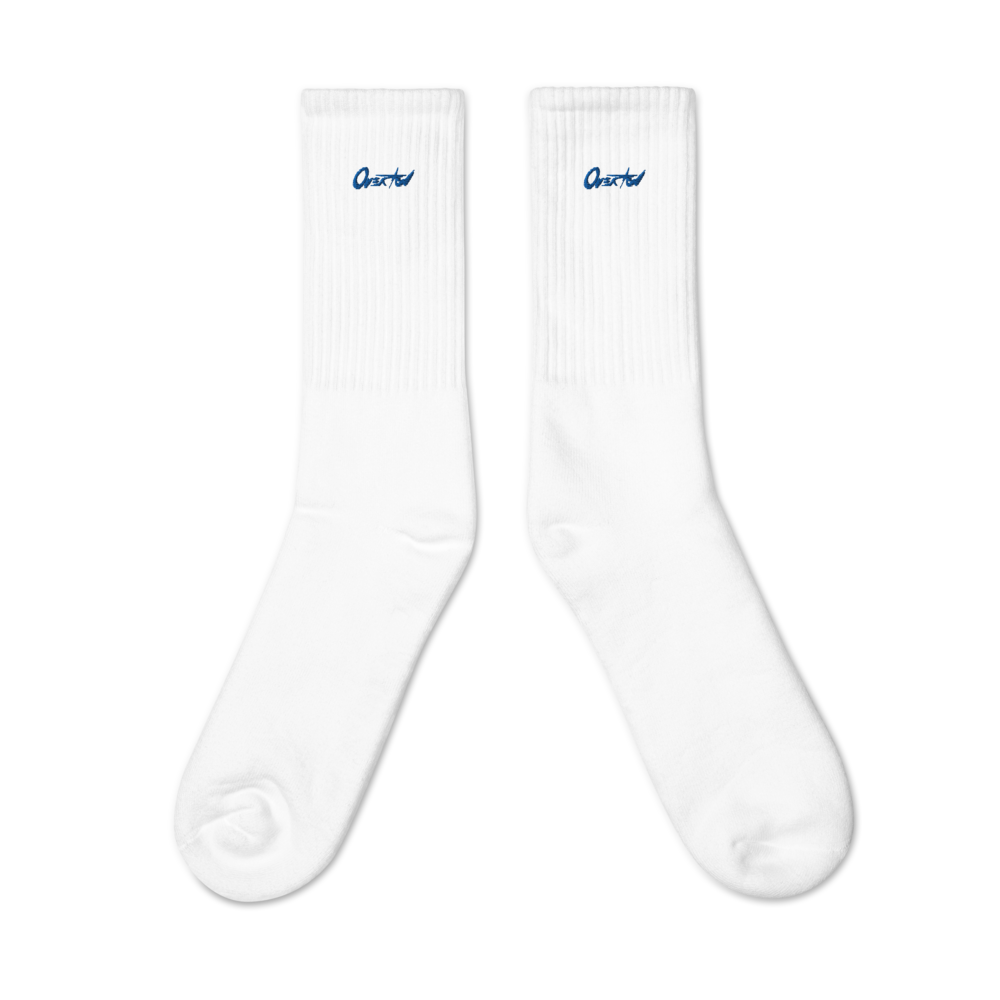 OVERTON | Signature Embroidered Socks