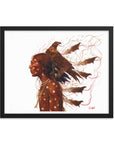 THE SAGA OF CRAZY HORSE | Framed Fine Art Print