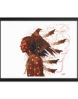 THE SAGA OF CRAZY HORSE | Framed Fine Art Print