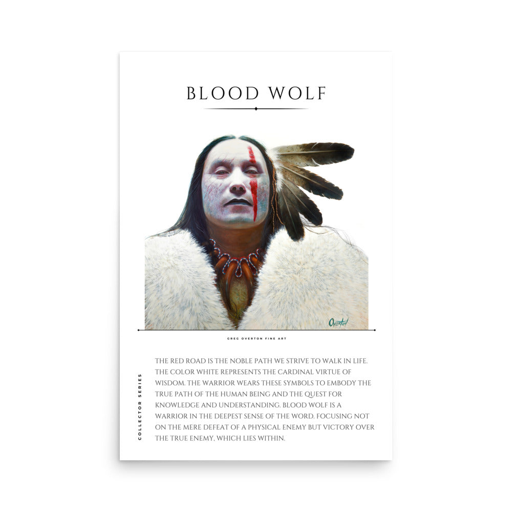 BLOOD WOLF | Museum Print